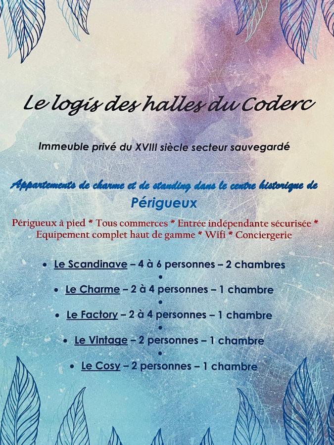 Logis Des Halles Du Coderc Daire Périgueux Dış mekan fotoğraf