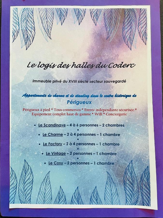 Logis Des Halles Du Coderc Daire Périgueux Dış mekan fotoğraf